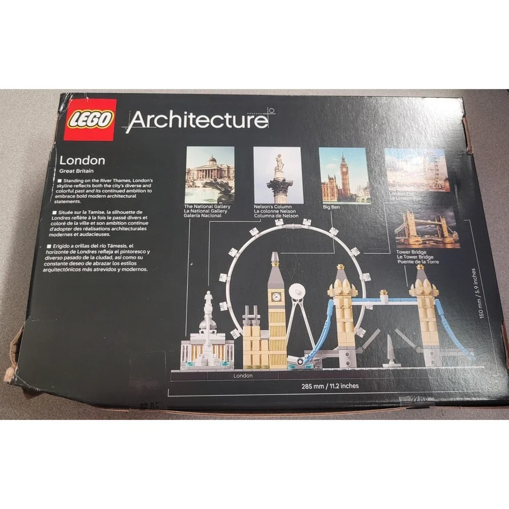 Brand New LEGO Architecture: London Great Britain (21034)